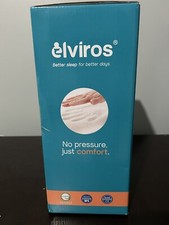 Elviros Memory Foam Cervical Pillow Grey Color for Neck and Shoulder Pain