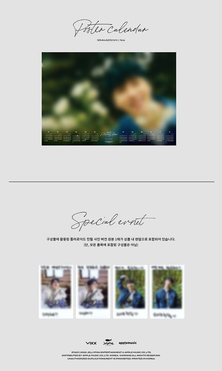 VIXX LEO & KEN 2023 SEASON'S GREETINGS KEN VER/Calendar+2Buch+16
