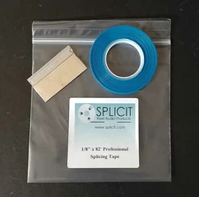 Cassette 1/8"x 82' Professional Splicing tape for RTM, RMGI, MAXELL