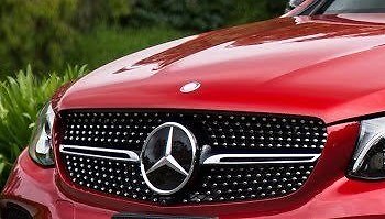 Mercedes-Benz Brand OEM GLC Class 2016+ Diamond Front Grille Brand