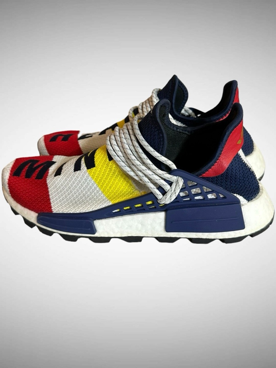 adidas gazelle silver green womens Adidas Pharrell x Billionaire Boys Club NMD Hu Trail Green Plaid Sneak –  Celebrity Owned main image 1