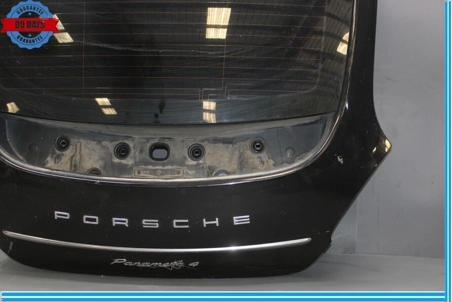 Conjunto de tapa de maletero 10-13 Porsche Panamera 970 escotilla sin limpiaparabrisas OEM Foto 3 de 4