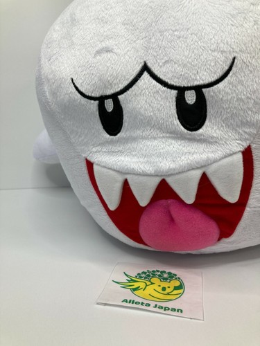 Super Mario Bros. Boo Bean Bag Boo Ghost 30cm Plush Doll Stuffed Game - Picture 3 of 10