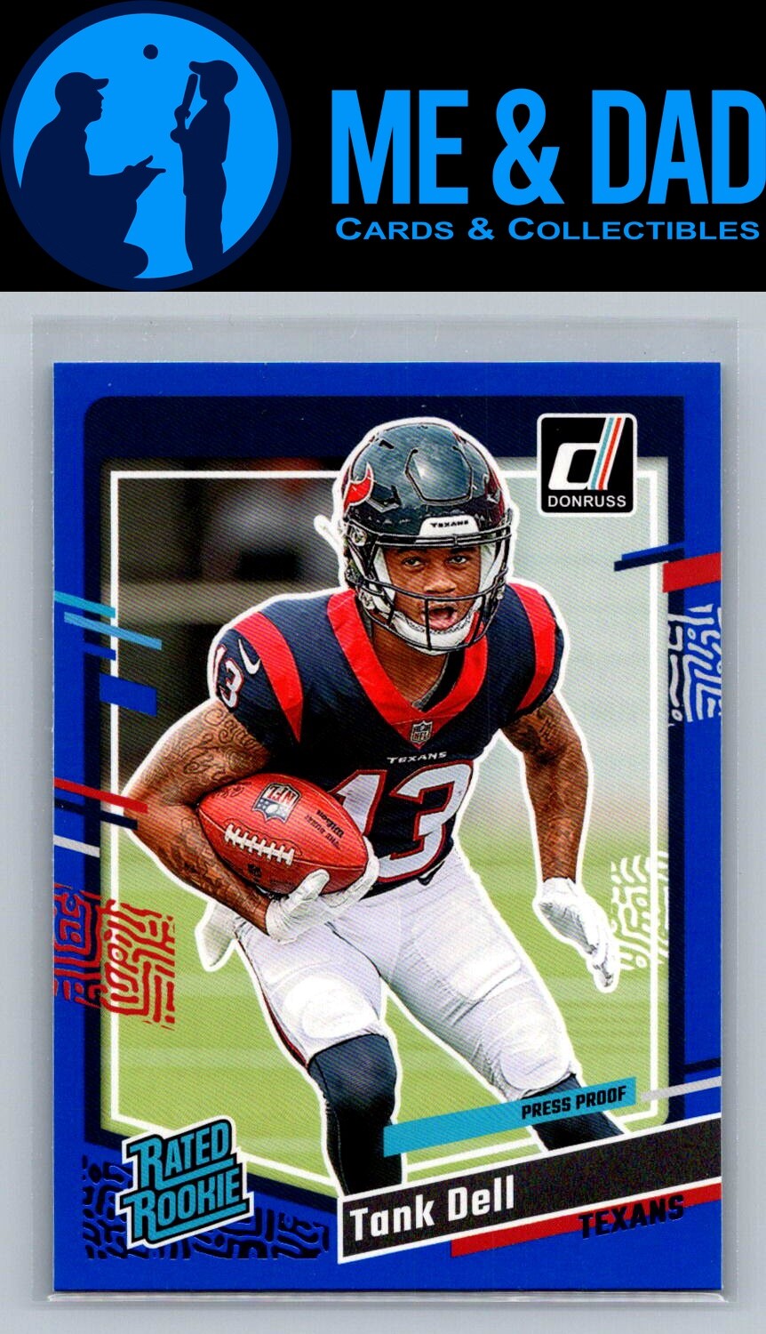 2023 Donruss #341 Tank Dell Press Proof Blue