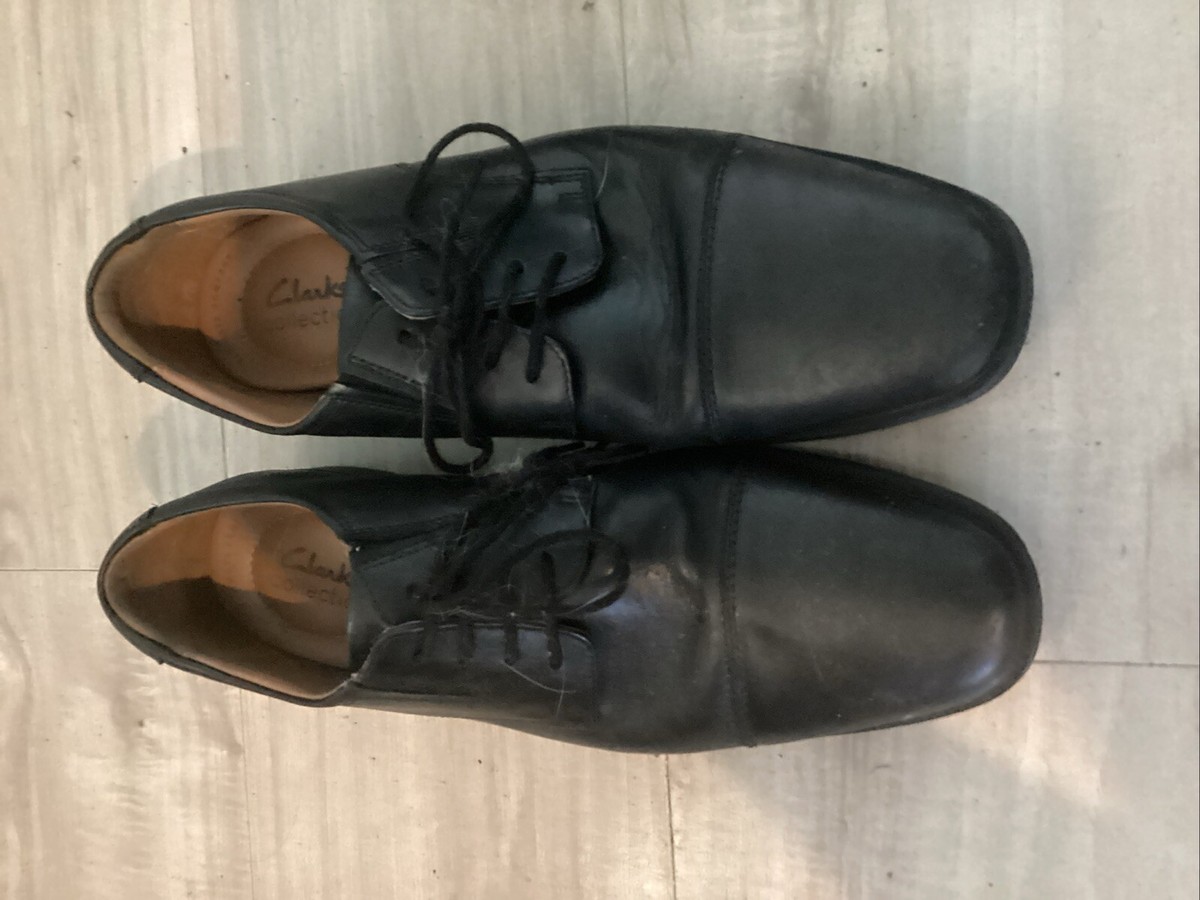 Clarks Size 9.5 M TILDEN CAP Leather New Oxfords Clarks Tilden Cap – Petersen main image 2