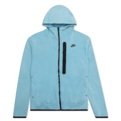 cerulean nike tech fleece