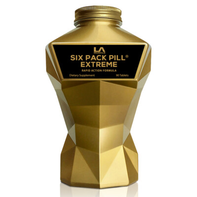 LA MUSCLE Six Pack Pill  EXTREME - Rapid Fat Burner Targeting Abdominal Area 