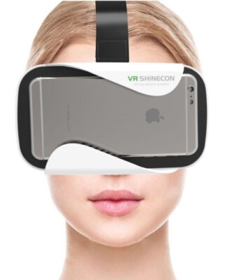 VR Shinecon Virtual 3D Brille für Smartphone 4,7-6 Zoll