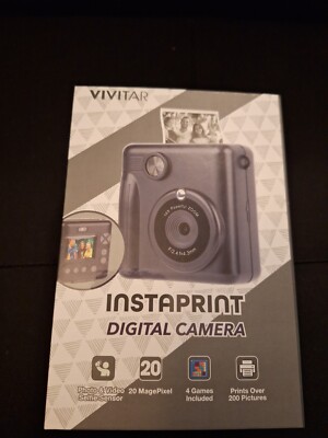 Inta Print Vivitar Instaprint Digital Camera - 12 MegaPixel Video BRAND NEW | eBay