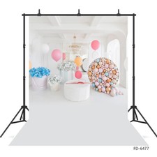 White Room Balloons Baby Photography Backgrounds Backdrops for Photo Studio