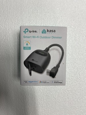 NEW! Kasa TP-Link Smart Wi-Fi Outdoor Dimmer KP405