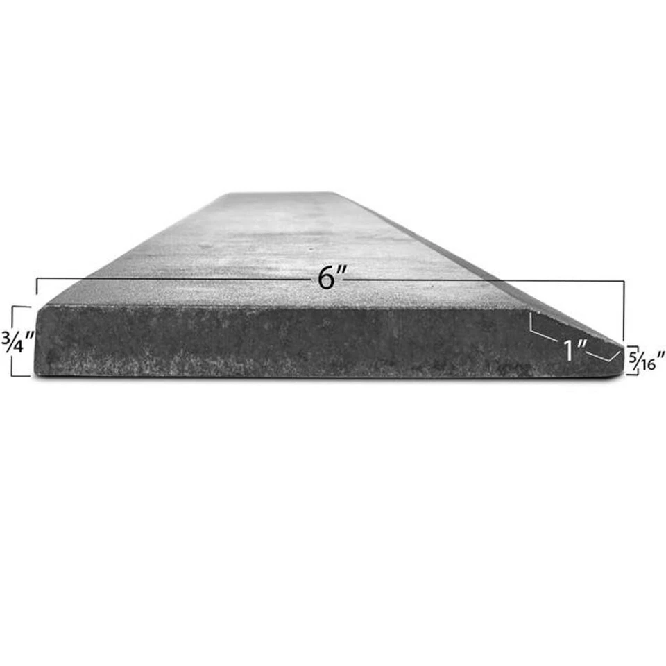 Cubo Titan Attachments Cutting Edge 84" 1055 acero al carbono endurecido sin pintar Foto 3 de 4