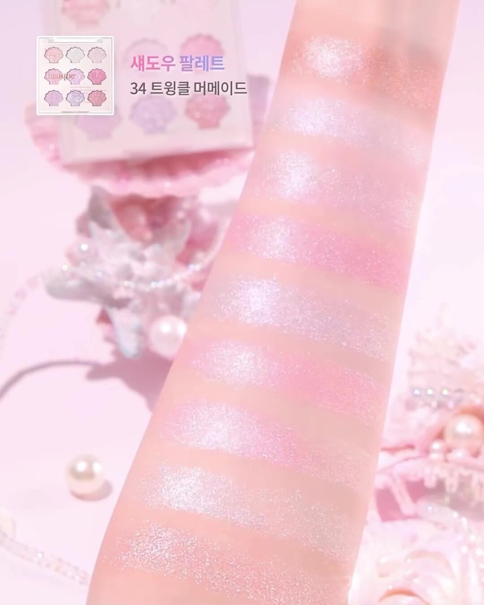 DASIQUE Shadow Palette 8.6g #34 Twinkle Mermaid 2025 S/S K-Beauty