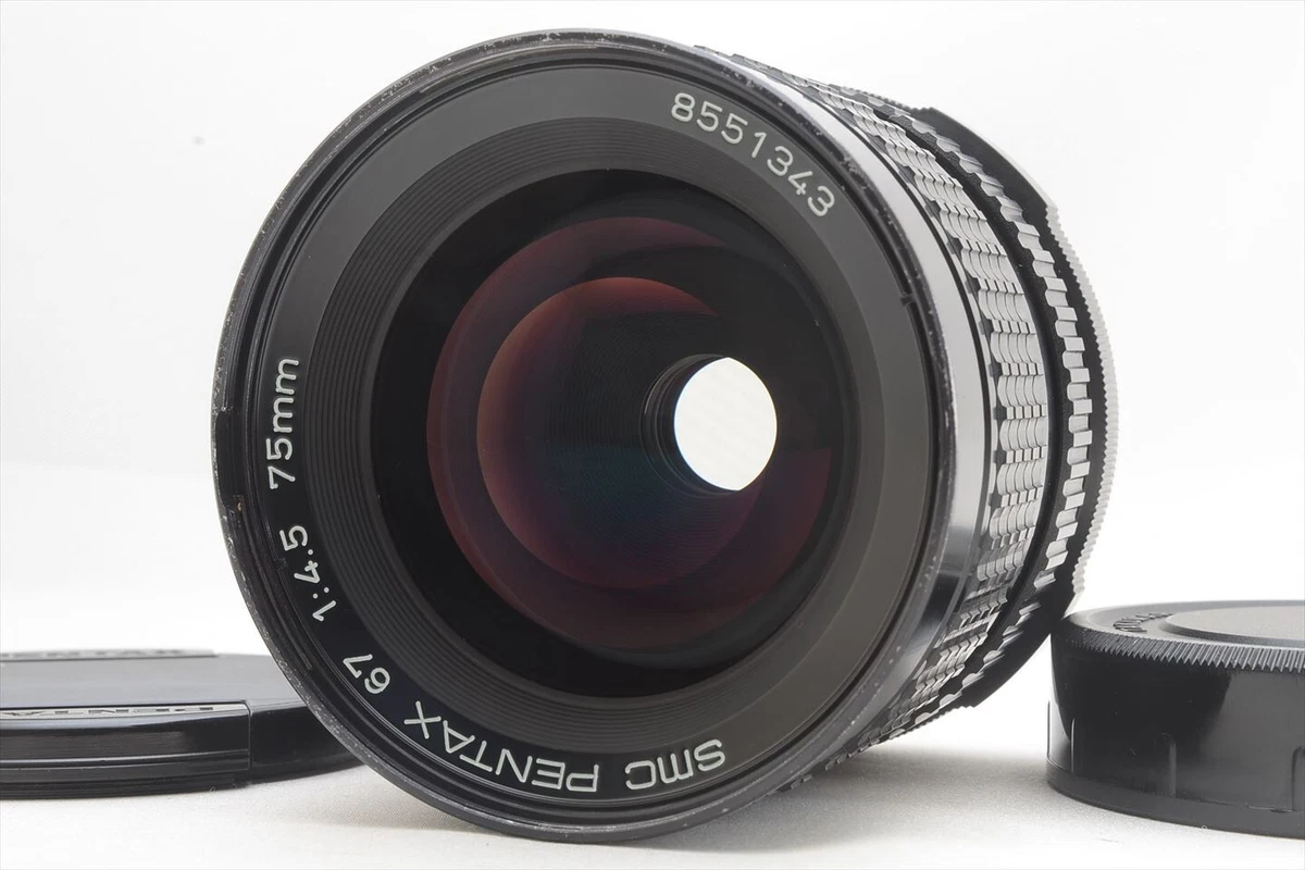 smc Pentax 67 75mm F/4.5 Late Model Lens for Pentax 6x7 67 5760#J0524