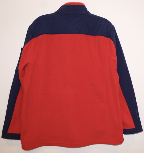 Chaqueta polar Polo Ralph Lauren para hombre roja azul cremallera Denali nailon nueva con etiquetas $198 talla XL - Imagen 6 de 6