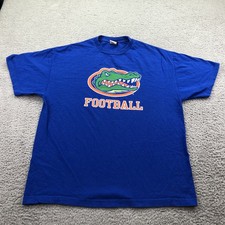 Florida Gators Shirt Mens Large Blue NCAA Football Team Edition Apparel Graphic