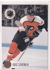 1993-94 Leaf #7 Eric Lindros Hat Trick Artists