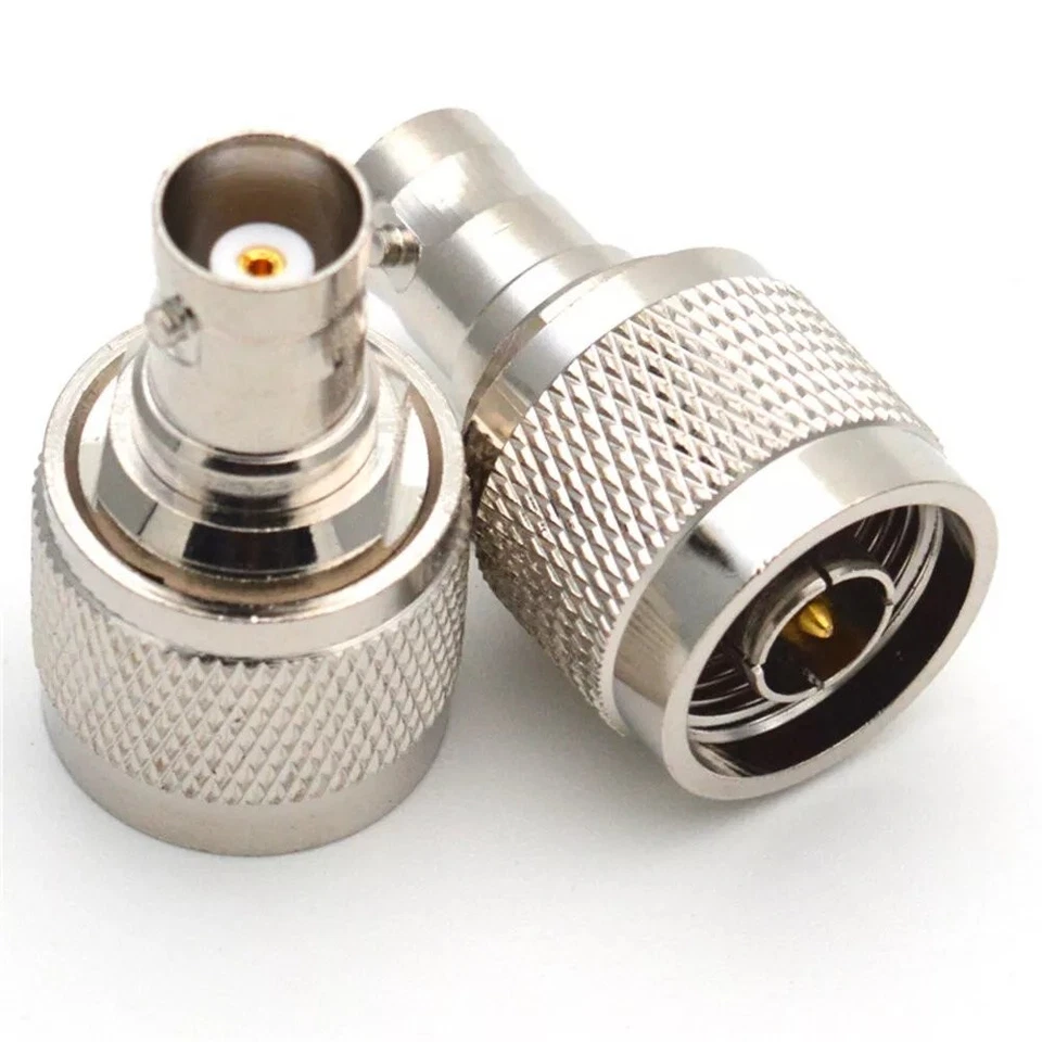 N-Type Male Plug to BNC Female Jack RF Adapter Barrel Connector (1 Piece) - Image 4 of 4