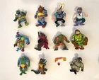 LOT of Vintage 11 TMNT Figures Teenage Mutant Ninja Turtles Figures 1989-1991