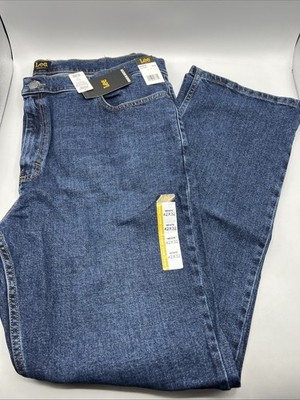 Lee Infinite Jeans Men's Size 42x32 Blue Bootcut Jeans New with Tags