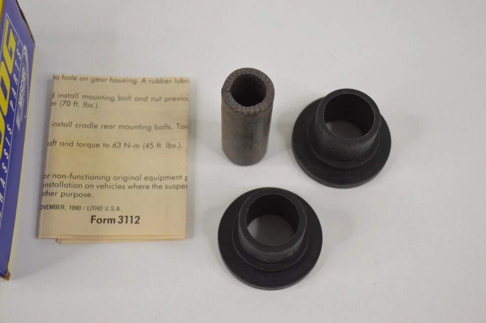 1982-1996 Pontiac Oldsmobile Rack Pinion Steering Mount Bushing Kit Moog K6225 - Image 3 of 4