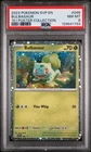 2023 POKEMON SVP EN-SV BLACK STAR PROMO 151 POSTER COLLECTION BULBASAUR PSA 8