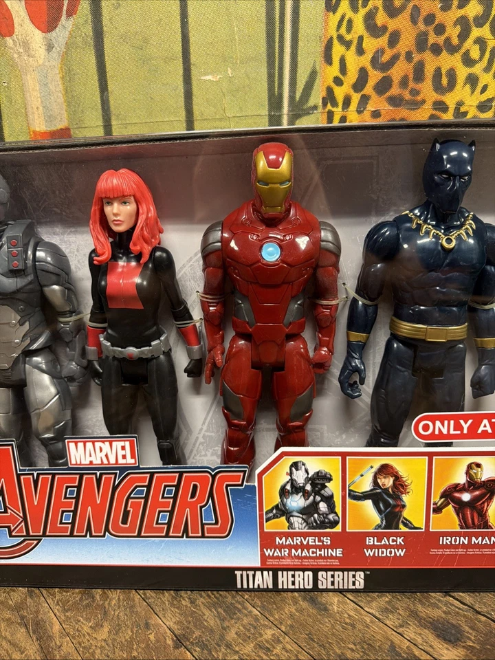 2015 Marvel Avengers Titan Hero Series paquete de figuras superhéroes cómics película Foto 4 de 4
