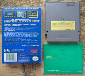 Bandit Kings of Ancient China NES 1991