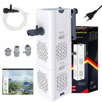 6W 500L/h Aquarium Innenfilter Aquarium Filter Pumpe für Aquarien Aquarium Pumpe