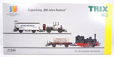 Trix H0 21344 DC Zugpackung 800 Jahre Rostock mfx DCC Digital Sound - ZYAM/12304