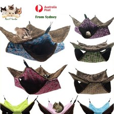 Guinea Pig Rat Hammock Hamster Ferret Hanging Nest Mice Bed Toy Warmer House
