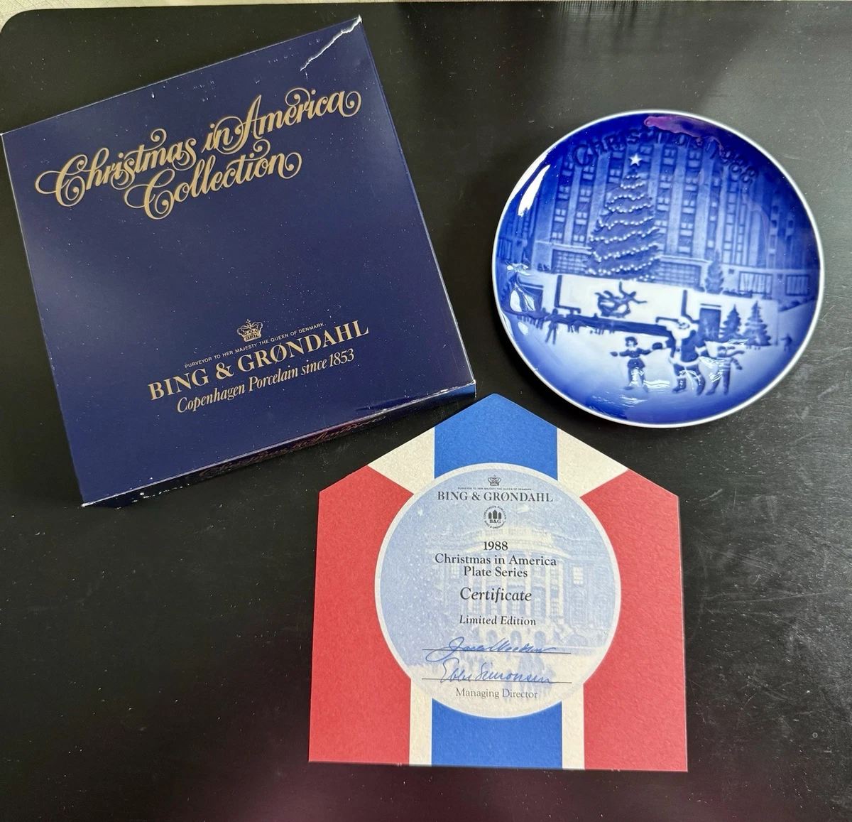 Bing And Grondahl Christmas Plates for sale | eBay