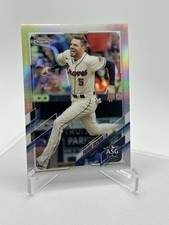 2021 Topps Chrome FREDDIE FREEMAN All Star Game Refractor #ASG-7 P2