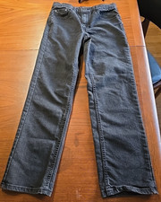 Urban Pipeline Jeans Boy's 14R Black Straight Leg Waist 28 Inseam 27 Excellent