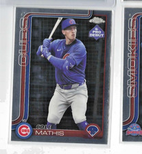 2025 Topps Pro Debut - Chrome Cole Mathis #PDC-43 Chicago Cubs Ships Free