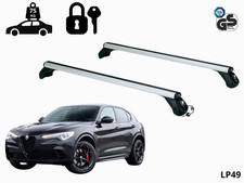 Trägersystem Für Alfa Romeo Stelvio 2017- Ohne Dachreling Mit Diebstahlschutz