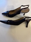 STUART WEITZMAN Women's Black Aspect Tortoise Shell Slingback Pumps Sz 10.5 N — photo 5