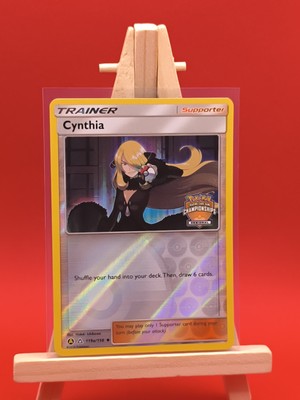 シロナ 119a/156 Championships 英語版 チャンピオンプロモ Cynthia 119A/156 Regional Championships Rare Promo Holo