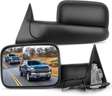 Tow Mirrors For 1994-1997 For Dodge Ram 150025003500 Models Pickup Towing Mi Tow Mirrors For 1994-1997 For Dodge Ram 150025003500 Models Pickup Towing Mi