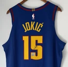 Nikola Jokic Signed Denver Nuggets Nike ADV NBA Authentic Auto Jersey USASM BAS