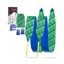 Gecko Premium Standard Ski Skins  Adjustable ski Length  with Knife, pre-Mo...