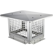 Chimney Cap, 13 x 9 inch, 304 Stainless Steel Fireplace Chimney Cover,Not Easily