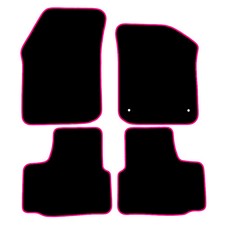 CAR FLOOR MATS FOR VW UP 2012 TO 2023 ALL WEATHER TAILORED BLACK CARPET MAT