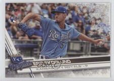 2017 Topps Holiday Wal-Mart Exclusive Metallic Snowflake Eric Skoglund #HMW8 0b3