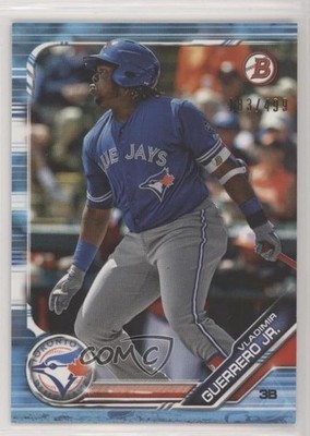 2019 Bowman Prospects Sky Blue 183/499 Vladimir Guerrero Jr #BP-1 Rookie RC 4k8