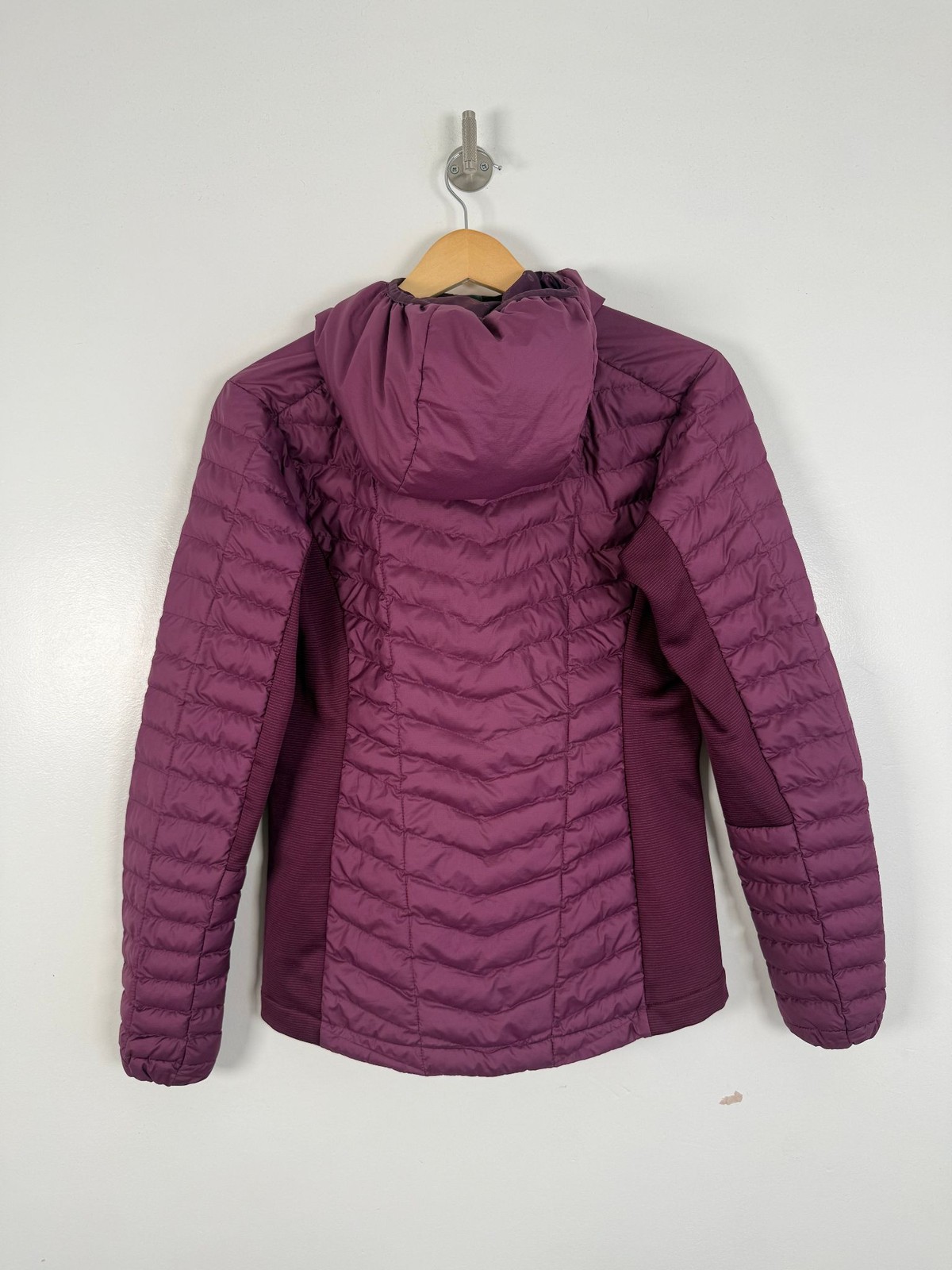 Montane Jacket Size UK 8 Purple Puffer Insulated PrimaLoft Pertex Quantum Hooded image 5