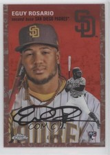 2023 Topps Chrome Platinum Anniversary 40/75 Eguy Rosario #60 15t1