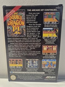 Double Dragon IIl 3 - NES - PAL A - Nintendo Entertainment System  - AUS PAL VGC