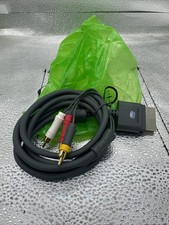 OEM Microsoft Xbox 360 HD TV Component Composite Audio Video AV Cable Cord