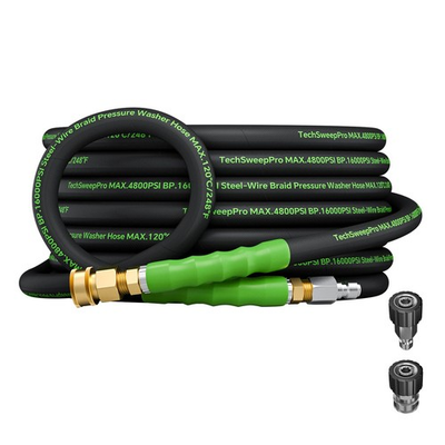 #ad Techsweeppro 3 8 4800Psi Pressure Washer Hose 25Ft For Cold And Hot Water Max $70.36